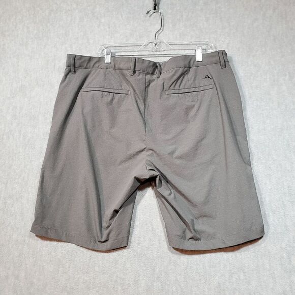 Tommy Bahama Shorts Mens 42 Gray Chino Casual Flat Front Regular Fit Logo Preppy - Picture 9 of 10
